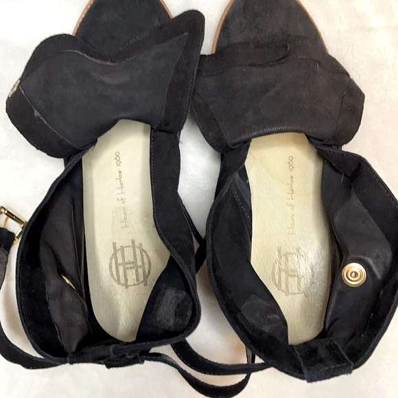House of Harlow 1960 Hollie Black Suede Ankle Booties - Picture 11 of 15